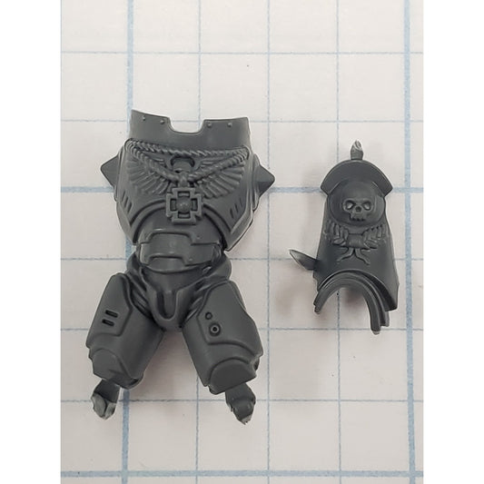 40k Space Marine Bits Aggressor Sergeant Gravis Torso Greave S99