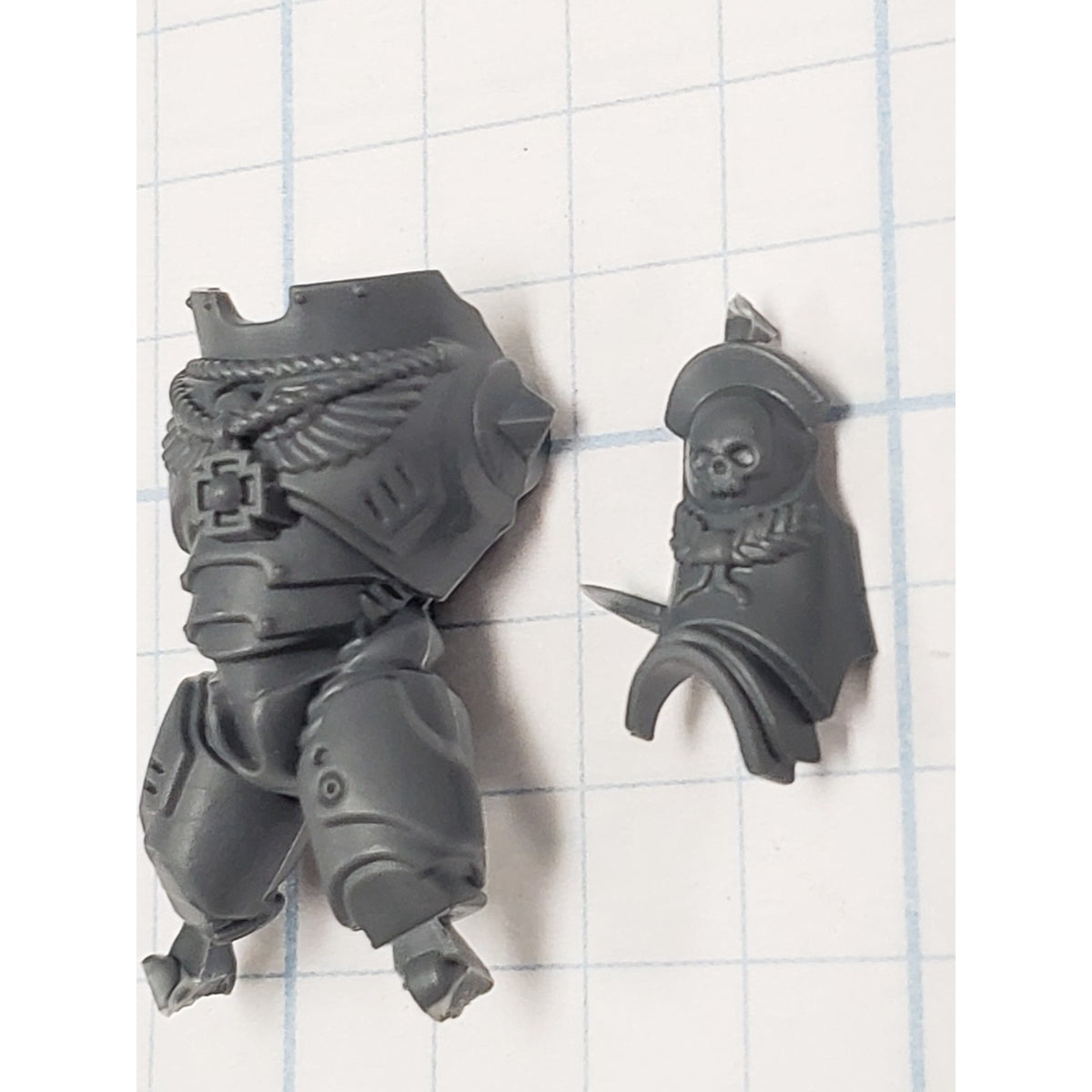 40k Space Marine Bits Aggressor Sergeant Gravis Torso Greave S99