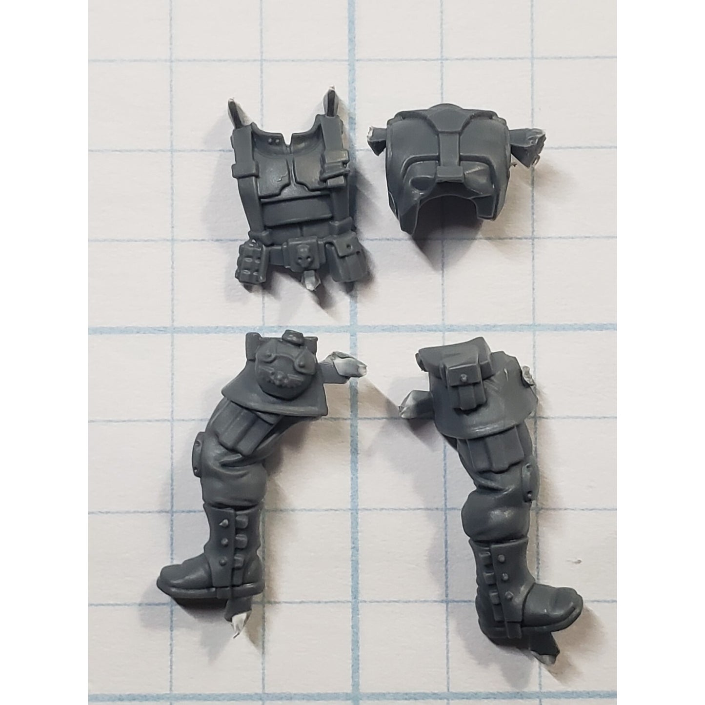40k Astra Militarum Bits Cadian Shock Troops Torso Legs Set T45