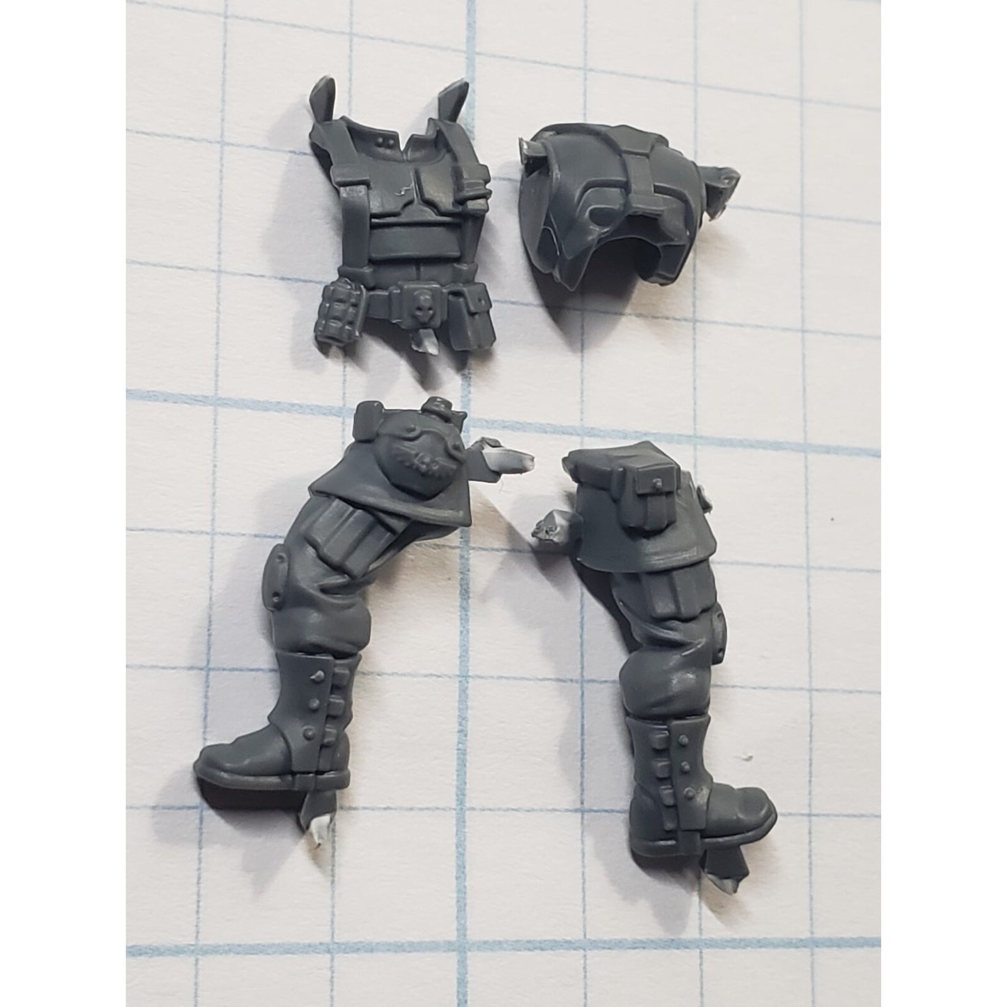 40k Astra Militarum Bits Cadian Shock Troops Torso Legs Set T45