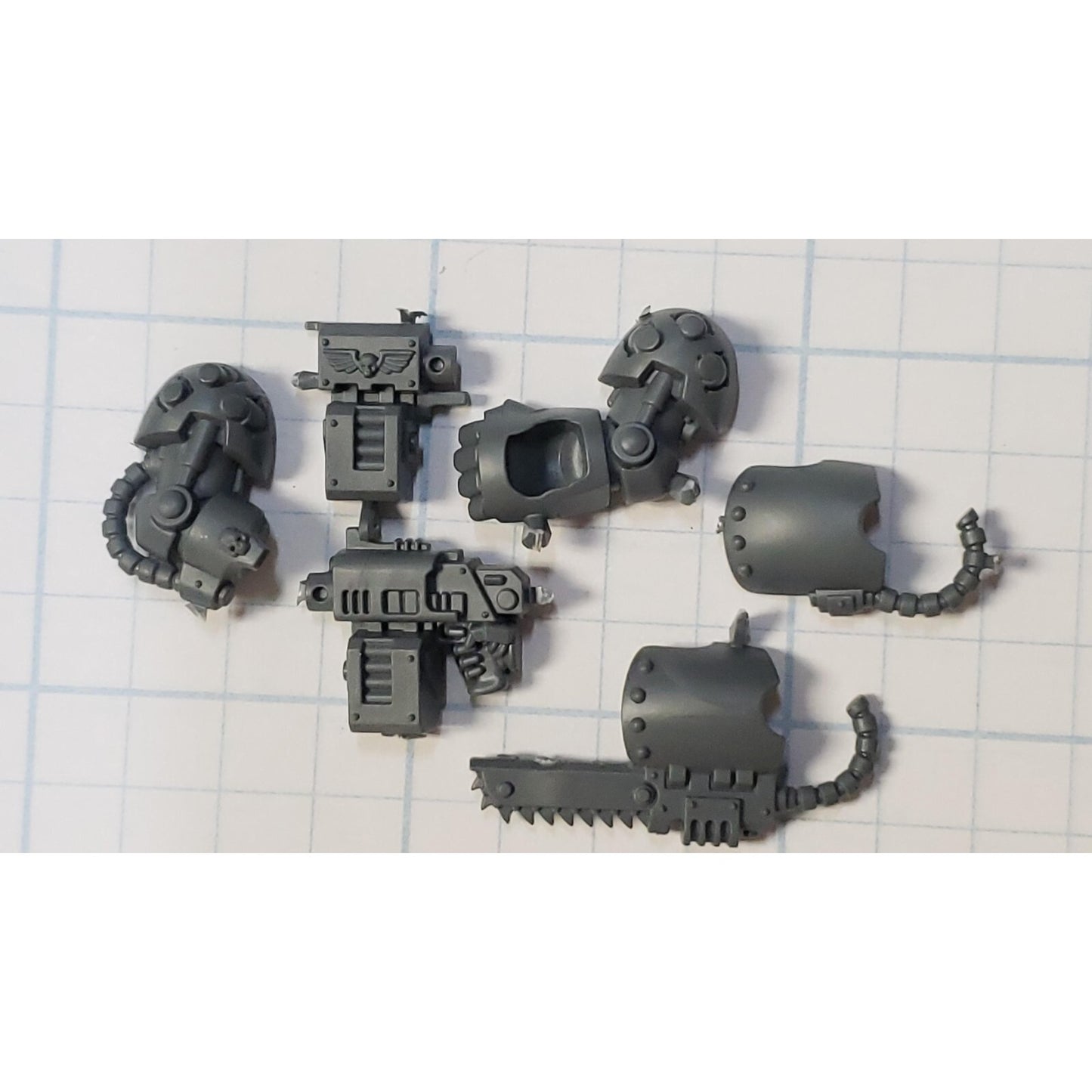 40k Space Marines Bits Terminator Squad Storm Bolter Chainfist Power Fist A15