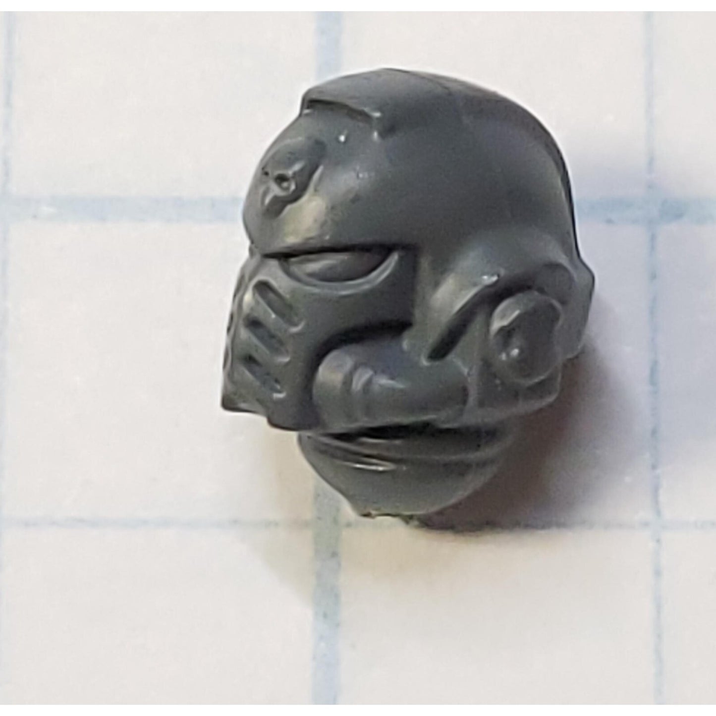 40K Space Marine Bits Primaris Intercessor Sergeant Helmet Head #02
