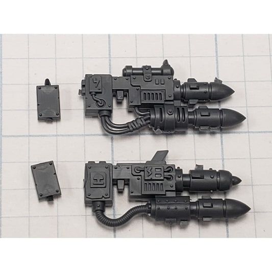 40k Ork Bits Deff Dread Rokkit Launcha x2 Set #70
