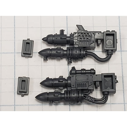 40k Ork Bits Deff Dread Rokkit Launcha x2 Set #70
