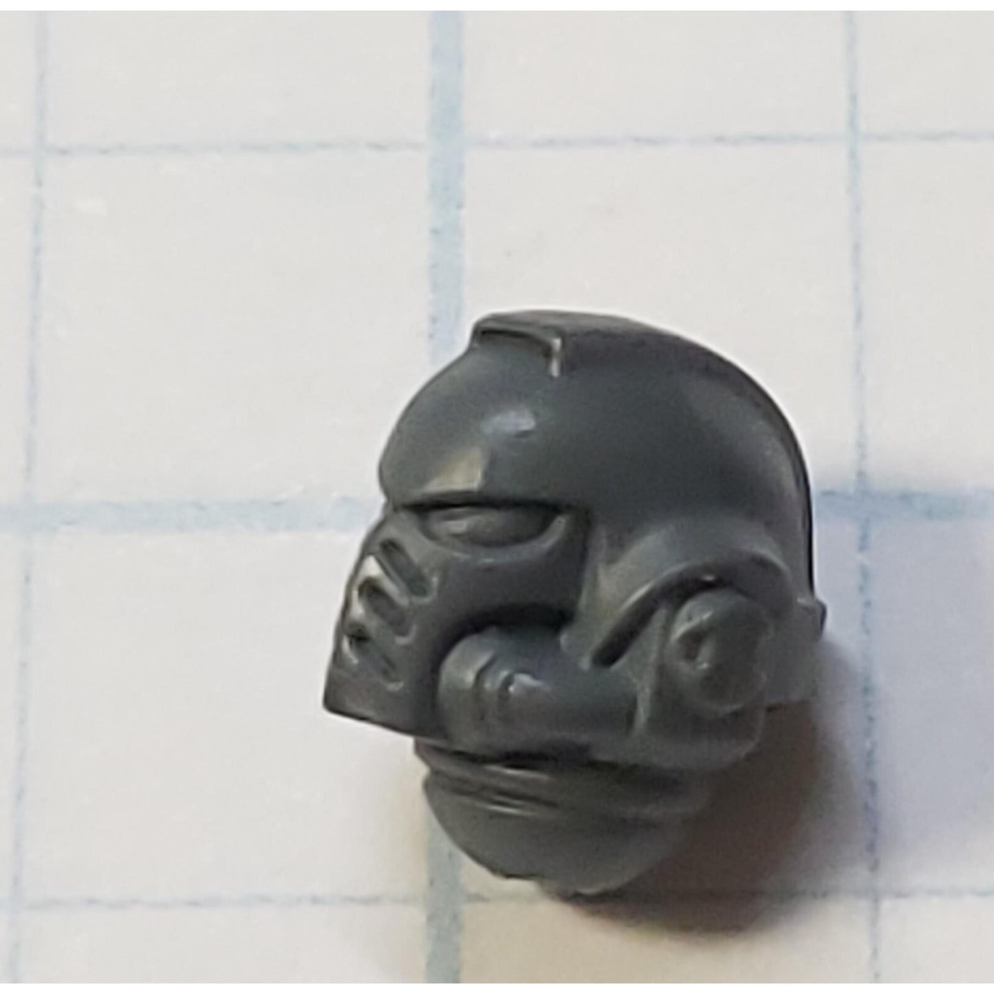 40K Space Marine Bits Primaris Intercessor Base Helmet Head #01