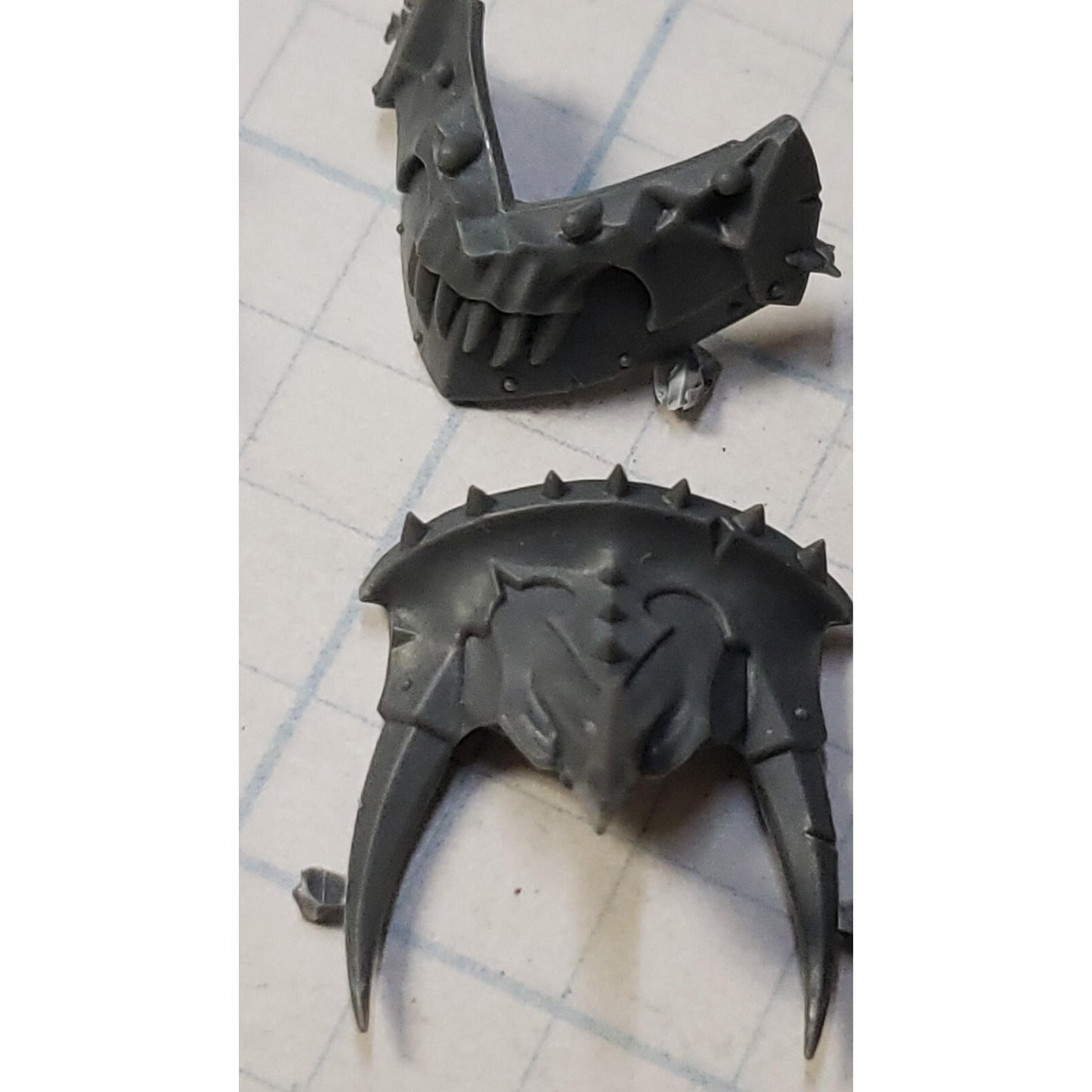 40k Chaos Space Marines Bits Daemon Prince Chest Bracers Pads A