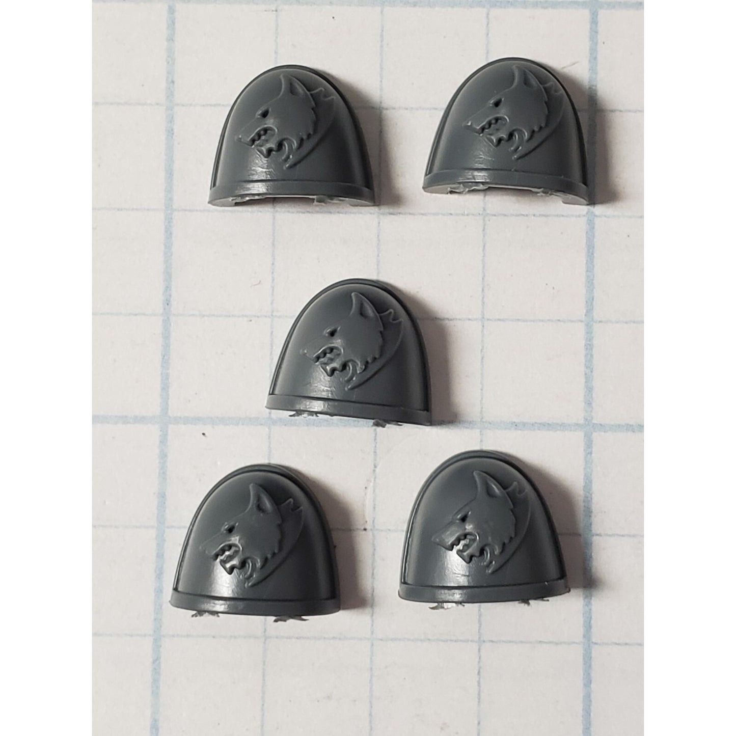 40k Space Wolves Bits Primaris Upgrade Shoulder Pads x5
