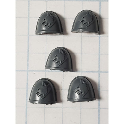 40k Space Wolves Bits Primaris Upgrade Shoulder Pads x5