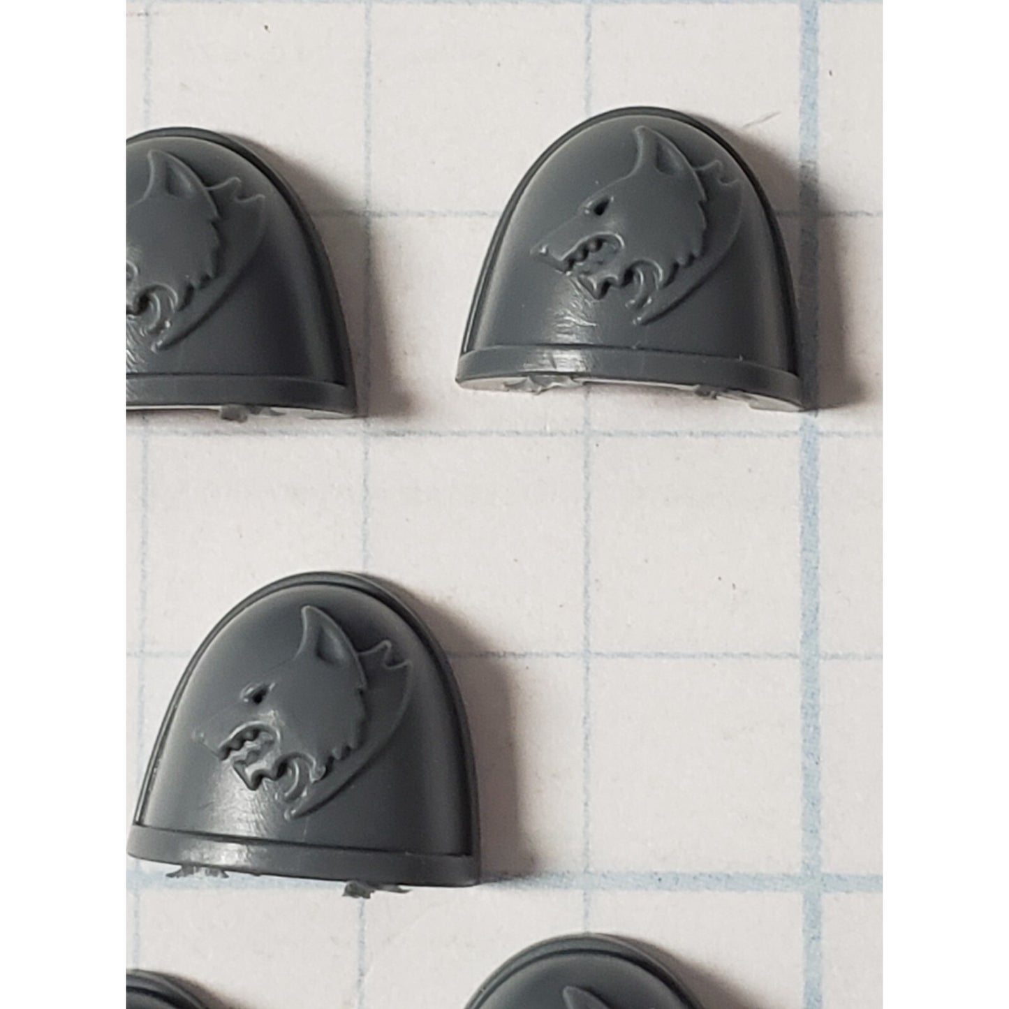 40k Space Wolves Bits Primaris Upgrade Shoulder Pads x5