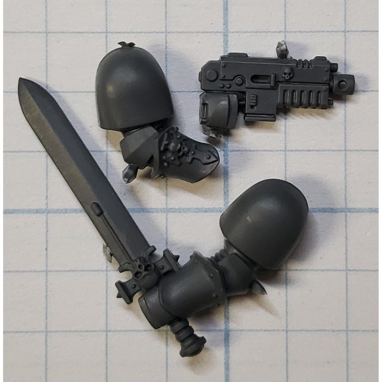 40k Space Marines Bits Bladeguard Veteran Bolt Pistol Power Sword B24
