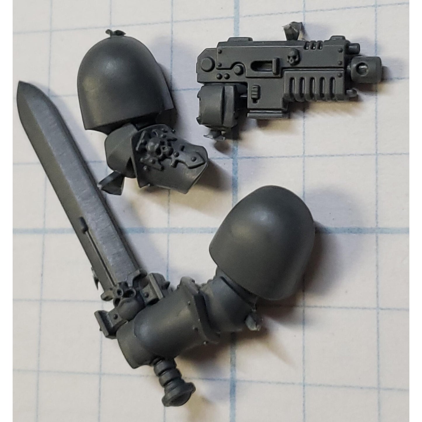 40k Space Marines Bits Bladeguard Veteran Bolt Pistol Power Sword B24