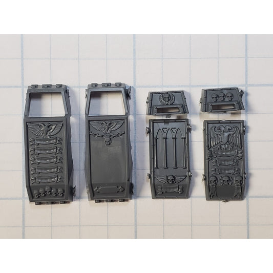 40K Space Marine Bits Venerable Dreadnought Sarcophagus Armor Set #34