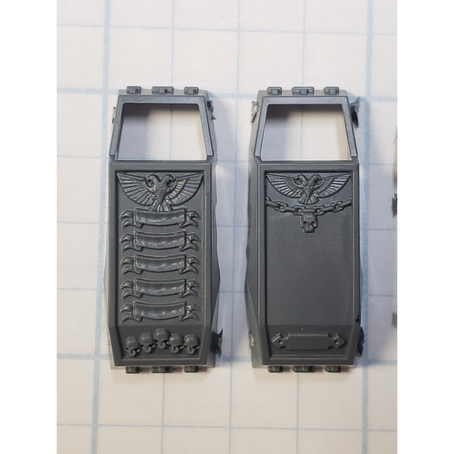40K Space Marine Bits Venerable Dreadnought Sarcophagus Armor Set #34
