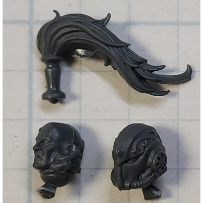 40k Adeptus Custodes Bits Allarus Terminator Bare Helmet Heads Plume C67