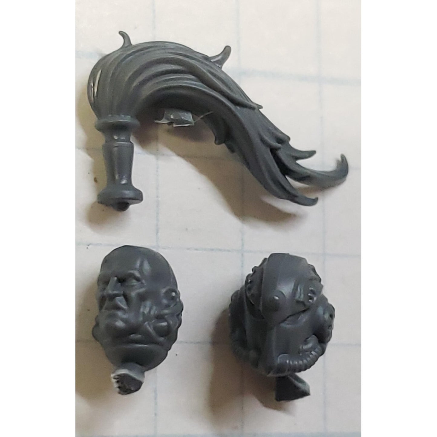40k Adeptus Custodes Bits Allarus Terminator Bare Helmet Heads Plume C67