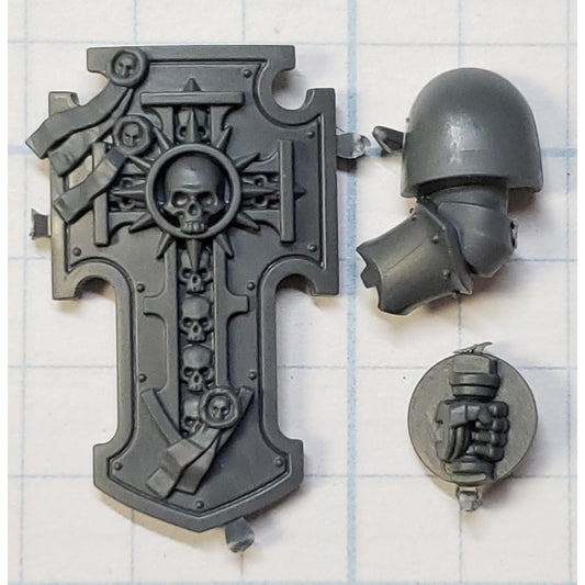 40k Space  Marines Bits Bladeguard Veteran Tower Storm Shield #10