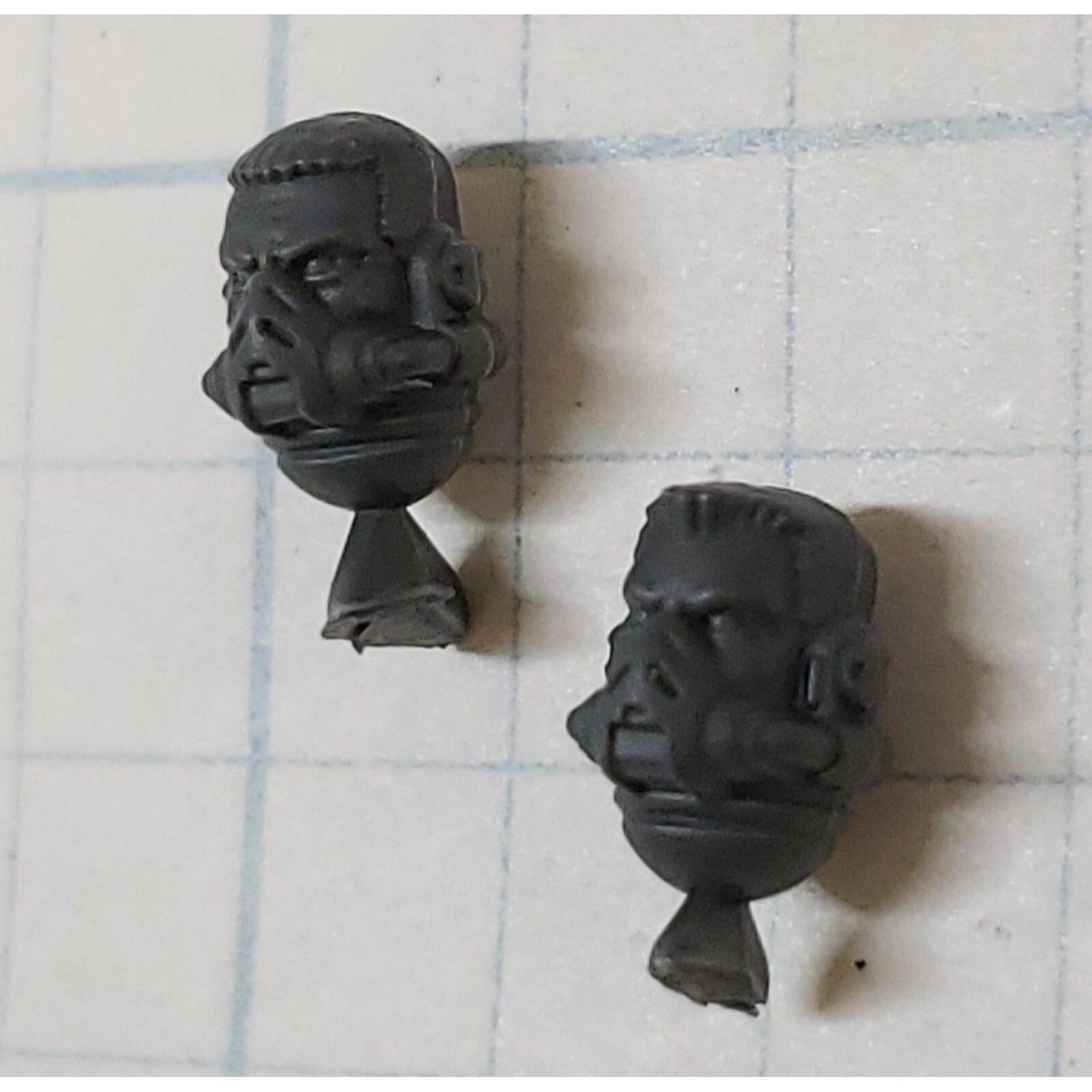40k Space Marine Bits Jump Pack Intercessors Bare Heads w Respirators