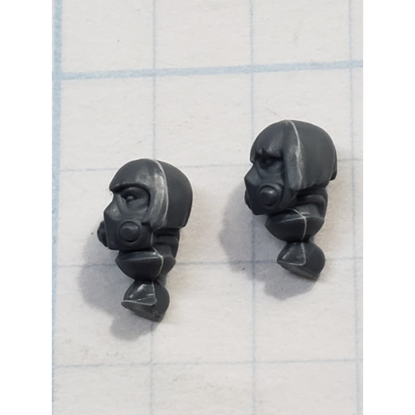40K Adeptus Sororitas Bits Battle Sister Squad Respirator Heads x2 Set