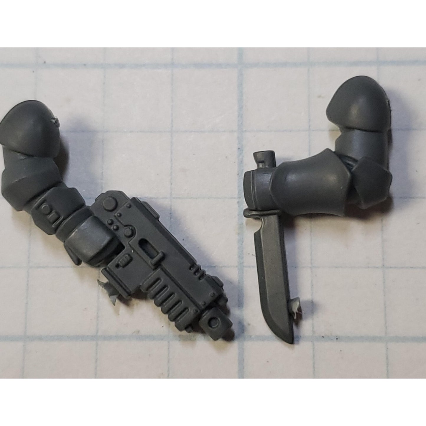Space Marine Bits Assault Intercessor Duelist Pistol & Knife Set