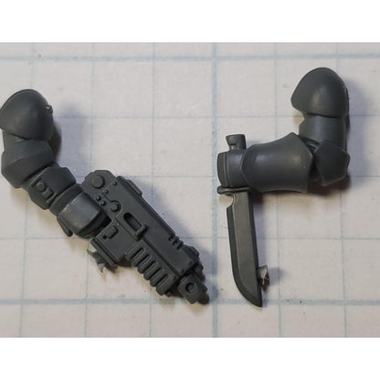 Space Marine Bits Assault Intercessor Duelist Pistol & Knife Set