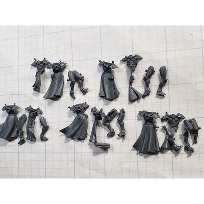 40K Adeptus Sororitas Bits Battle Sister Squad Robed Torso Legs x5 Set