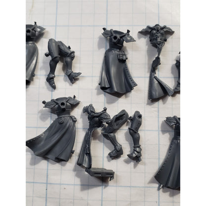 40K Adeptus Sororitas Bits Battle Sister Squad Robed Torso Legs x5 Set