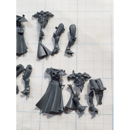 40K Adeptus Sororitas Bits Battle Sister Squad Robed Torso Legs x5 Set