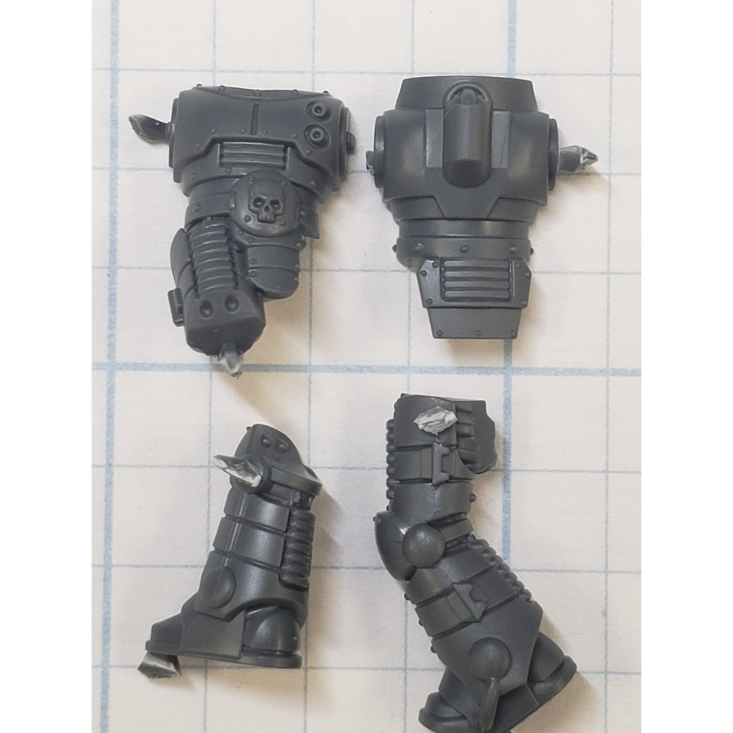 30k Space Marine Bits Legionnaire Mark II Crusade Armor Body Legs #34