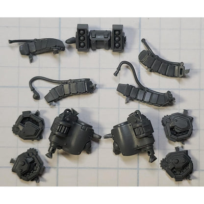 40k Space Marine Bits Aggressor Boltstorm Gauntlets w Fragstorm #44
