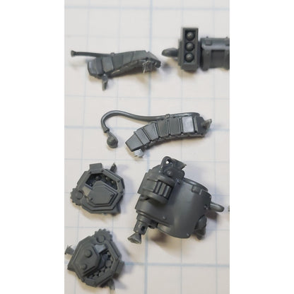 40k Space Marine Bits Aggressor Boltstorm Gauntlets w Fragstorm #44