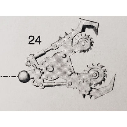 40k Ork Bits Deff Dread Large Grabby Sawblade Claw #24