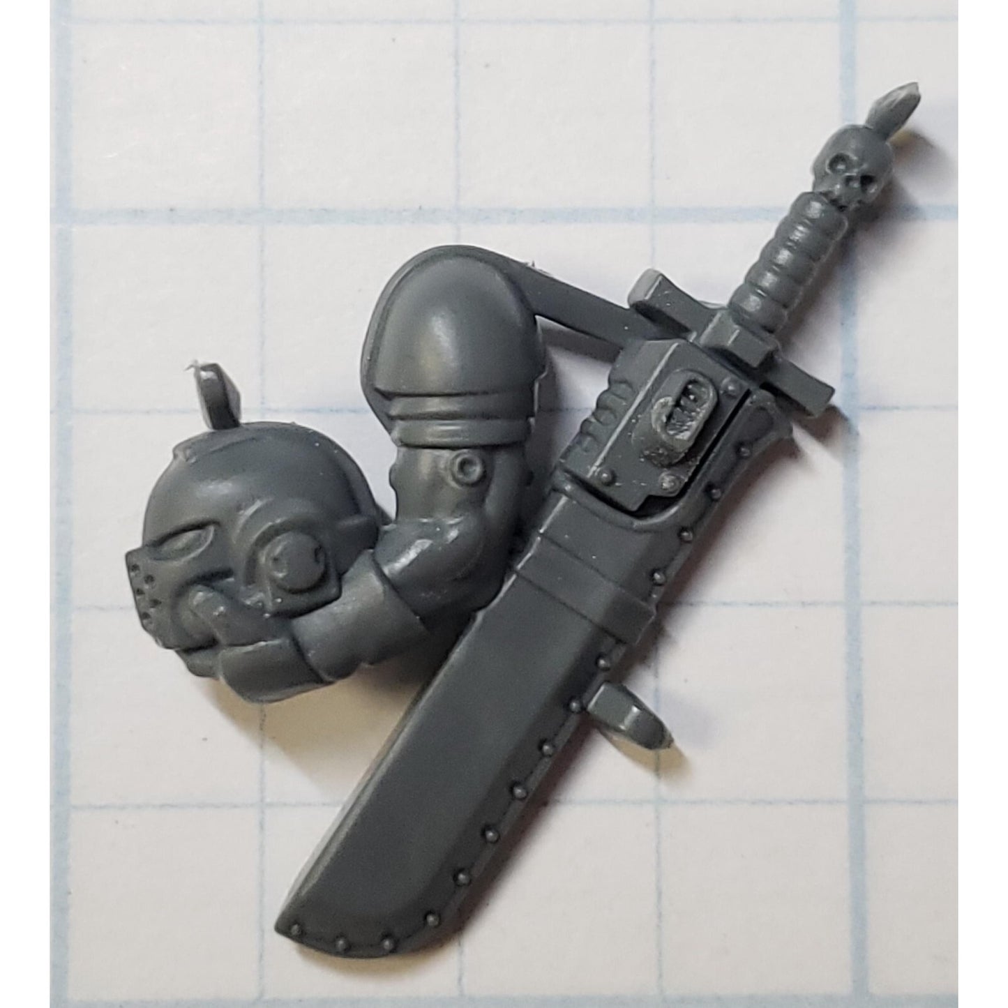 40k Black Templar Bits Primaris Upgrade Neophyte Scout Borne Helmet Sword