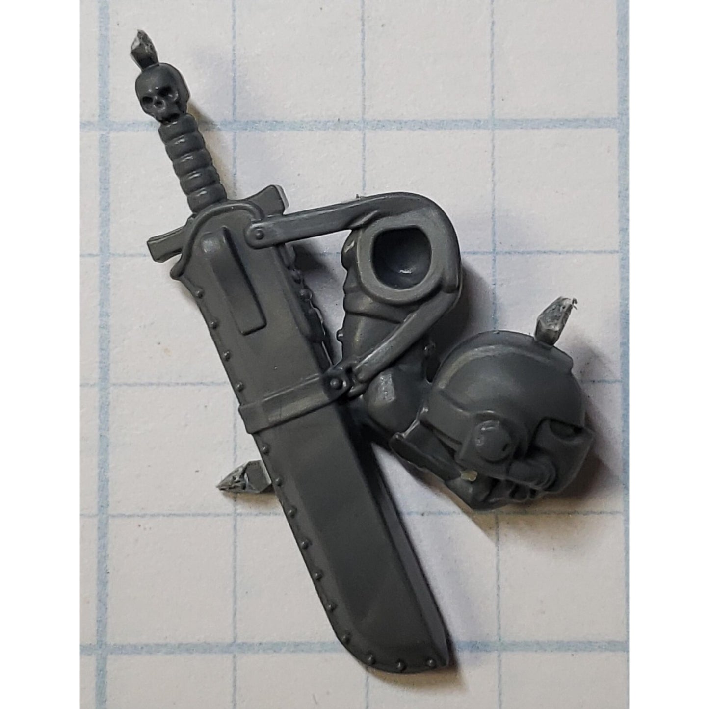 40k Black Templar Bits Primaris Upgrade Neophyte Scout Borne Helmet Sword