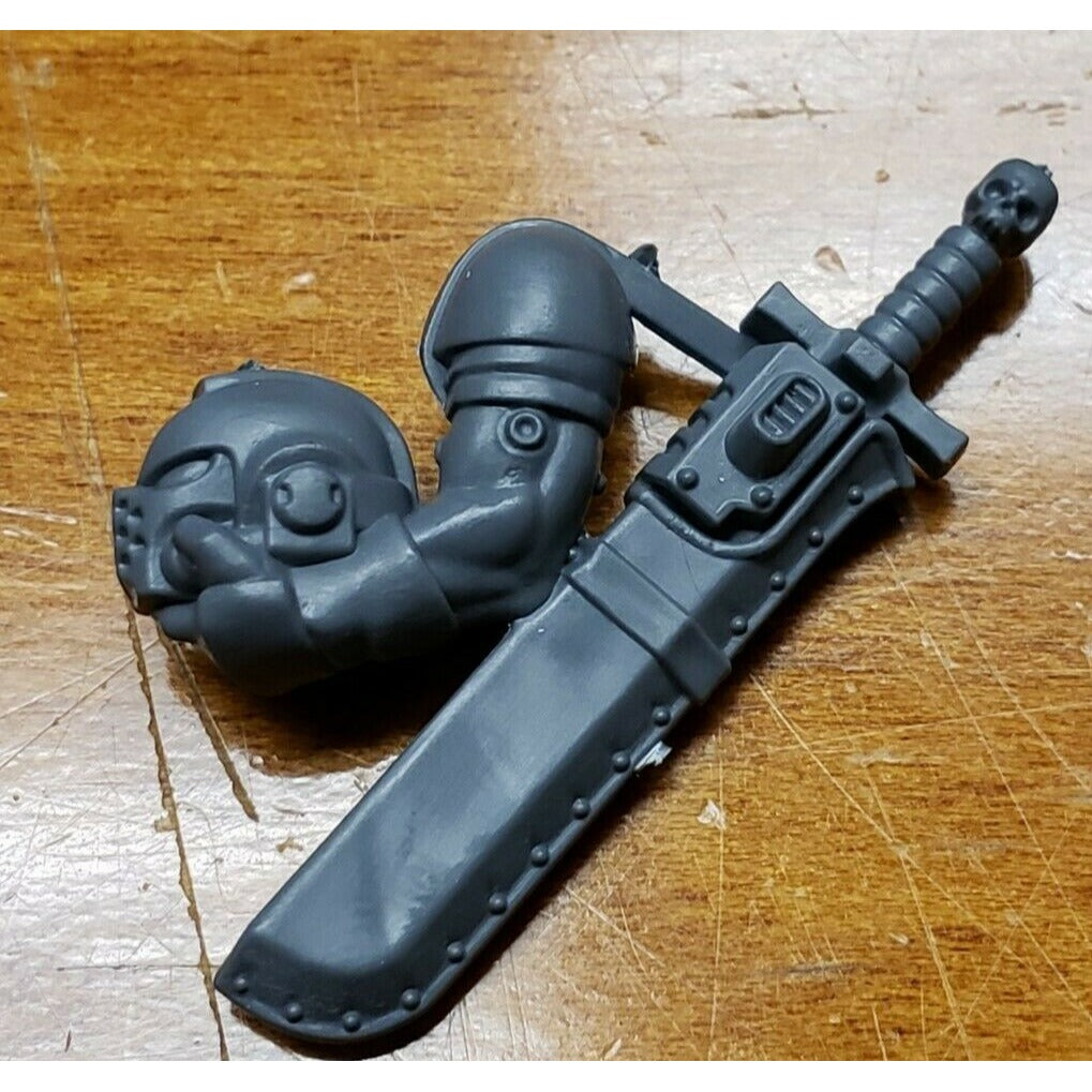 40k Black Templar Bits Primaris Upgrade Neophyte Scout Borne Helmet Sword
