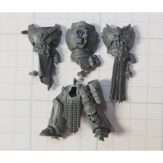 40K Chaos Space Marine Bits Legionary Champion Torso Legs #79