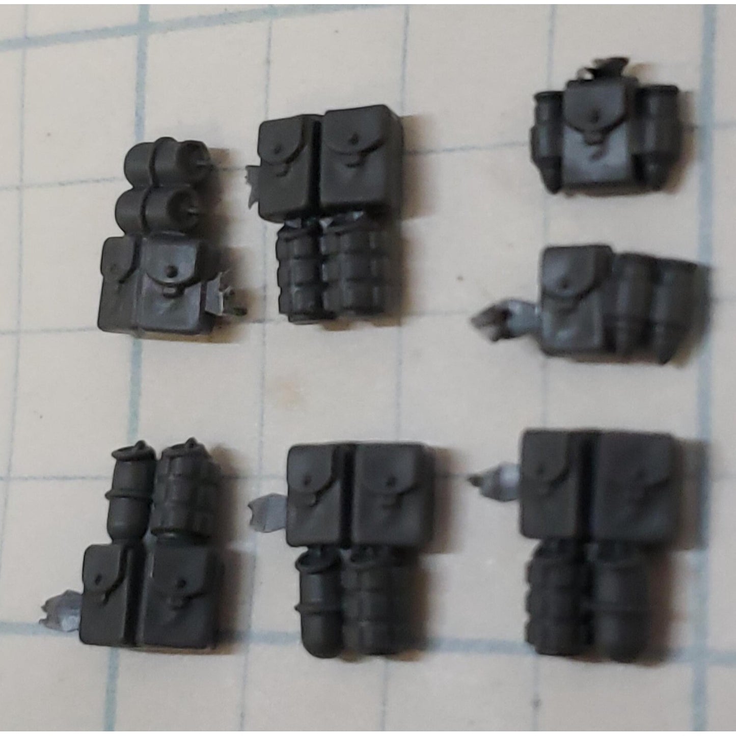 40k Space Marine Bits Primaris Jump Pack Intercessors Pouches & Grenades Set