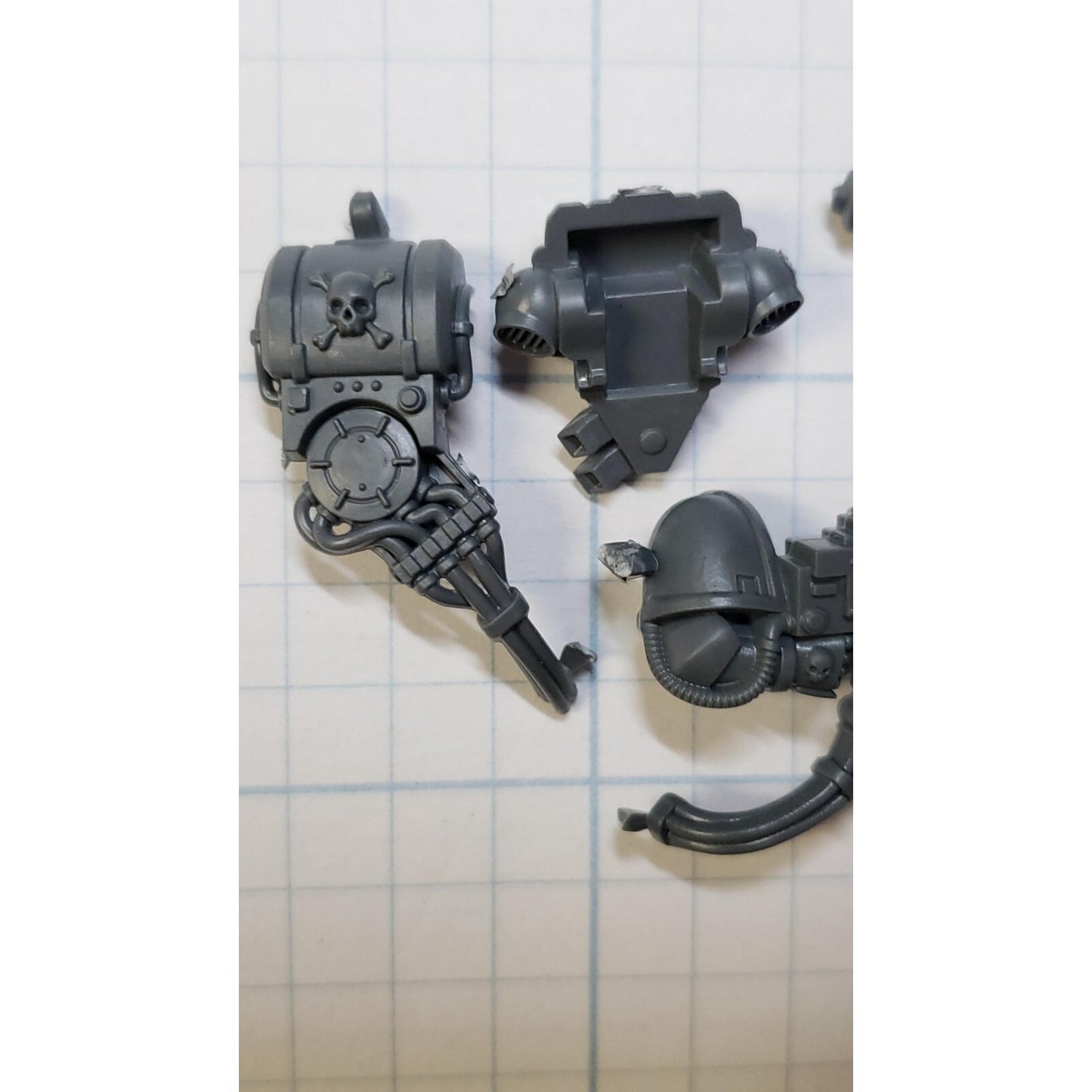 40k Space Marine Bits Devastator Squad Multi Melta W Arms #73
