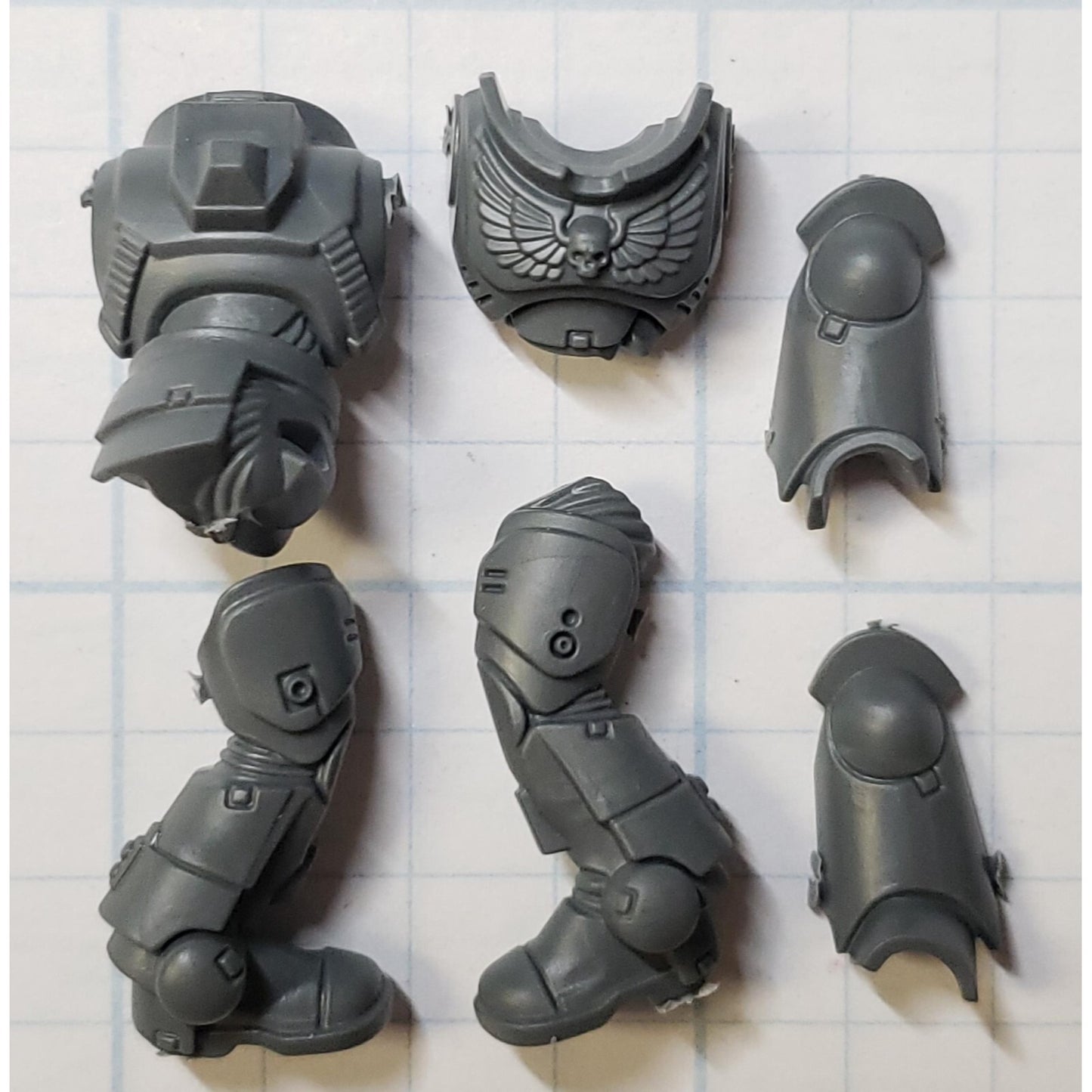 40K Space Marine Bits Primaris Intercessor Torso & Legs #9