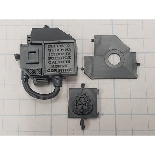 40K Space Marine Bits Venerable Dreadnought Right Gun Arm #69