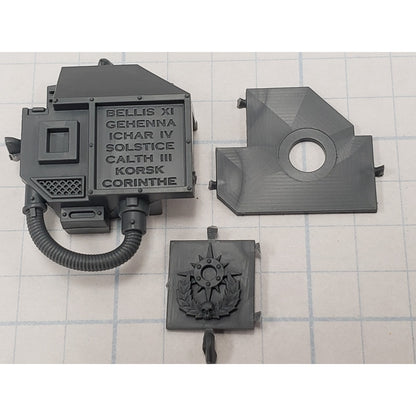 40K Space Marine Bits Venerable Dreadnought Right Gun Arm #69