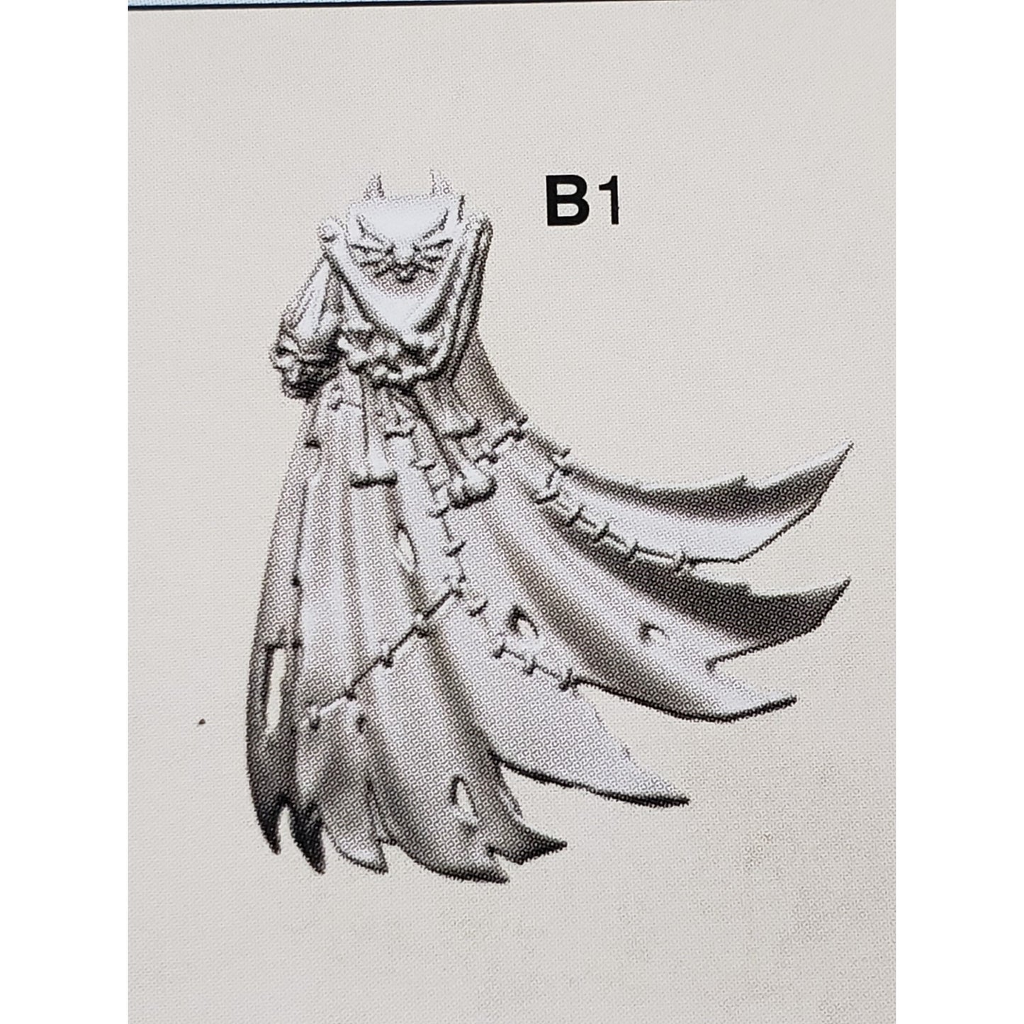 40k Night Lords Bits Nemesis Claws Kill Team Visionary Flayed Skin Cloak B01