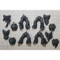 40k Space Wolves Bits Wolf Pack Grey Hunter Blood Claws Torso & Legs x4 Set
