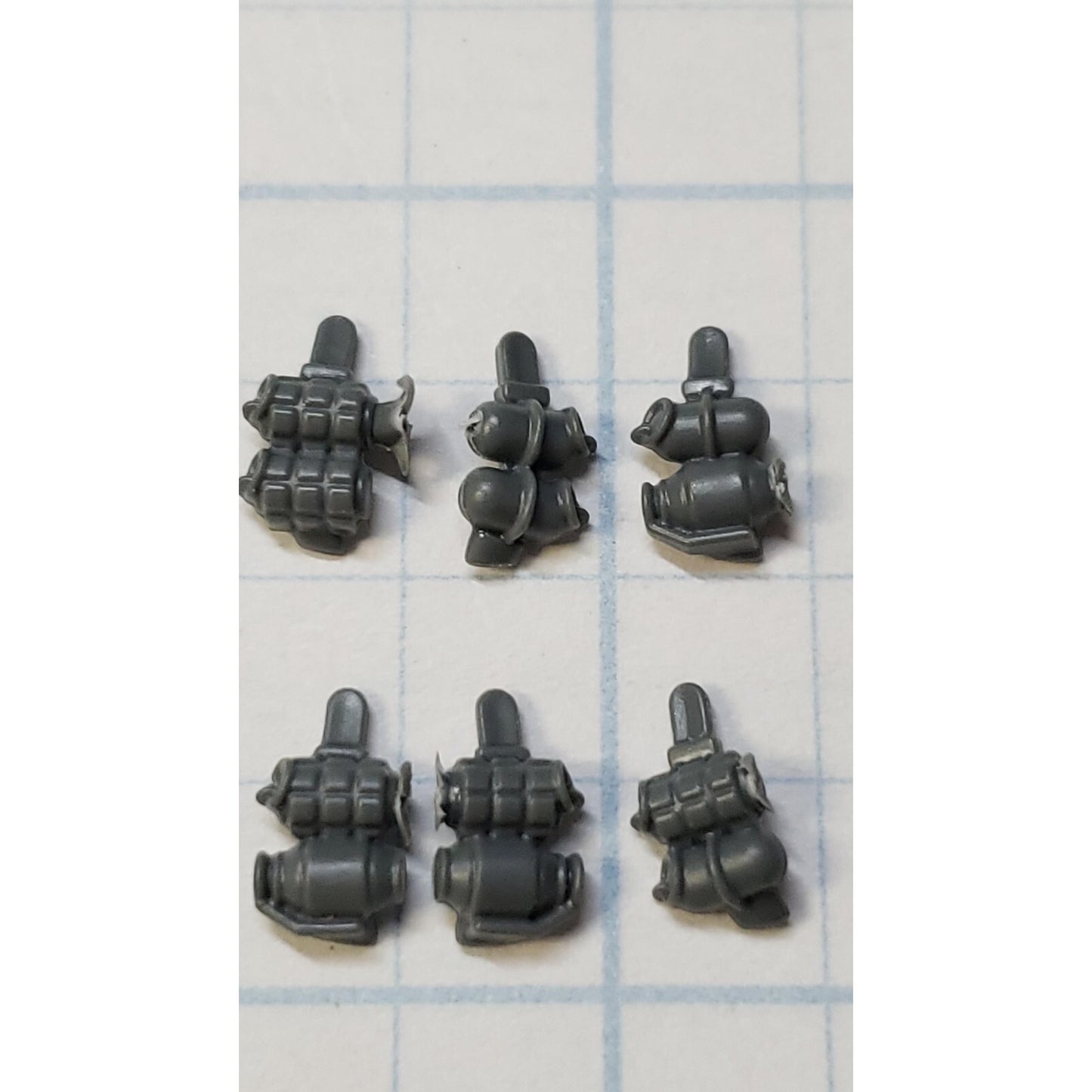 40k Space Marine Bits Reiver Phobos Grenade Packs x10 Set