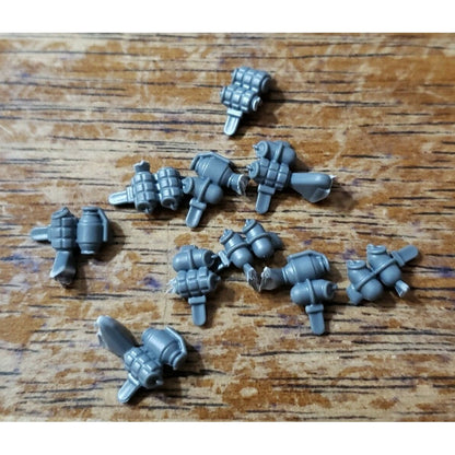 40k Space Marine Bits Reiver Phobos Grenade Packs x10 Set