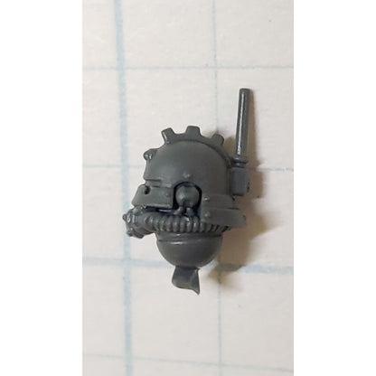 40k Adeptus Mechanicus Bits Skitarii Vanguard Vox Omnispex Helmet Head #109