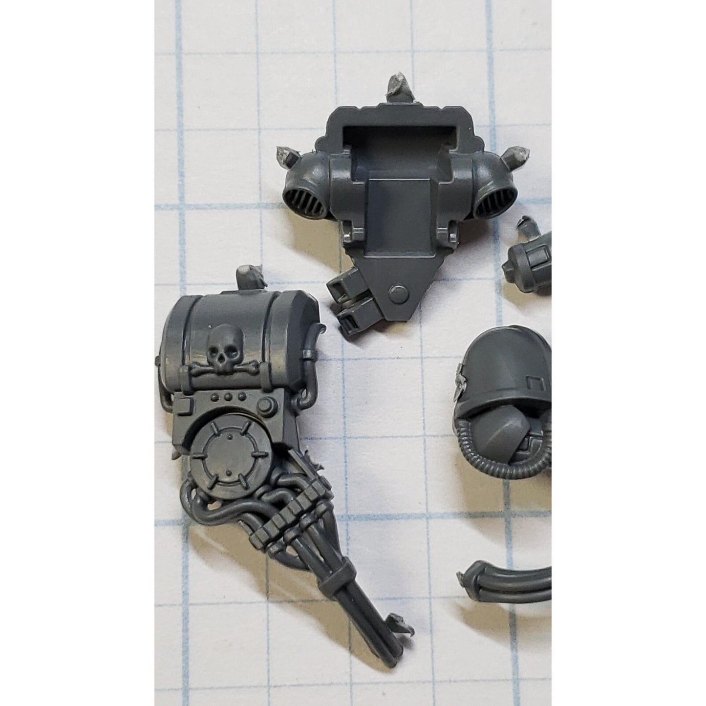 40k Space Marine Bits Devastator Squad Multi Melta W Arms #74