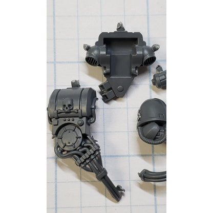 40k Space Marine Bits Devastator Squad Multi Melta W Arms #74