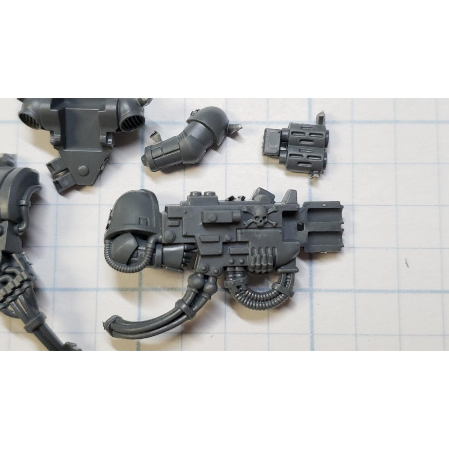 40k Space Marine Bits Devastator Squad Multi Melta W Arms #74