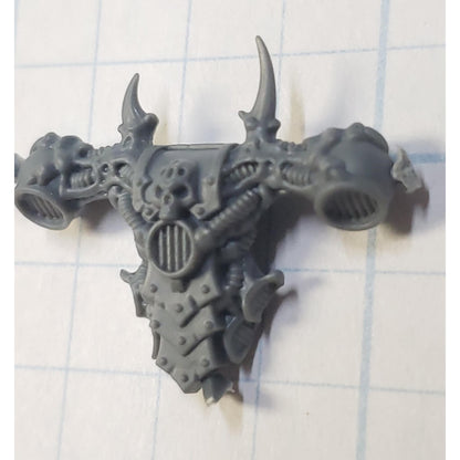 40k Chaos Space Marine Bits Chosen Engraved Mutated Backpack #53