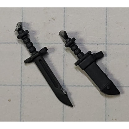 40k Astra Militarum Bits Cadian Shock Troops Terrain Knife & Sheath